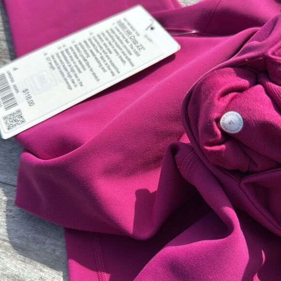 Lululemon InStill High-Rise Crop 23" Magenta Purple size 4 NWT - Picture 5 of 6